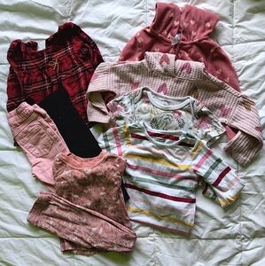 Girls bundle. 9 pieces. all size 12 months